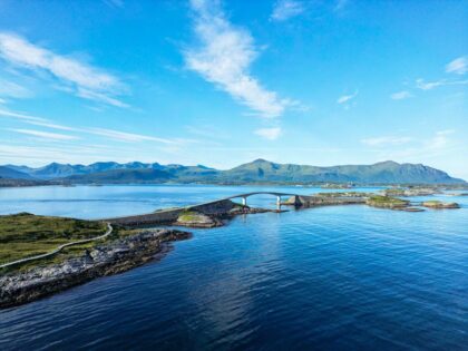 Atlantic Ocean Road in Norway